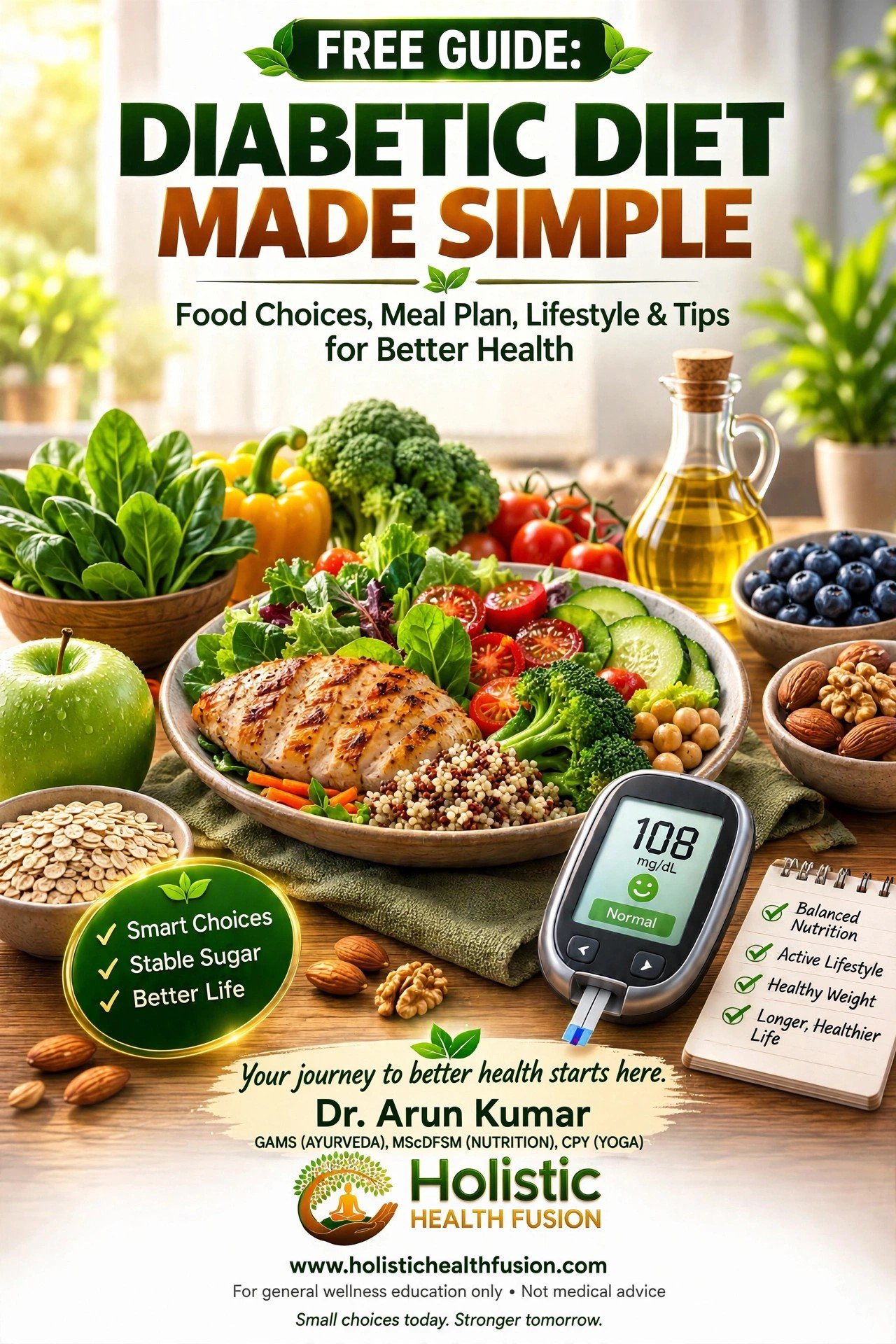 Free Guide: Diabetic Diet Made Simple
