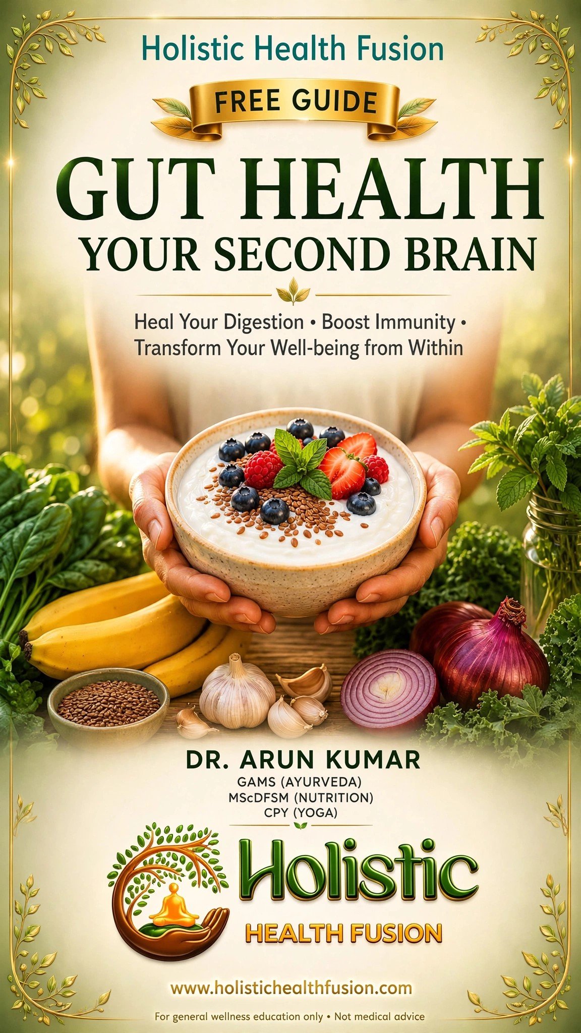 Free Guide: Gut Health – Your Second Brain